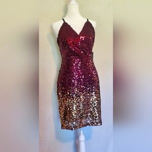 Venus Ombre cocktail dress